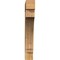 Ekena Millwork Imperial Block Rough Sawn Bracket, Western Red Cedar, 4"W x 24"D x 28"H BKT04X24X28IMP05RWR - alternate 2
